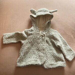 Zara baby girl sweater coat